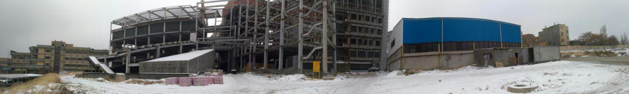 بازديد رياست دانشكده از  پيشروي  احداث  ساختمان  جديد دانشكده داروسازي 