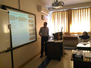 کارگاه ویژه اعضای هیئت علمی با تدریس آقای دکتر علی نخودچی برگزار گردید