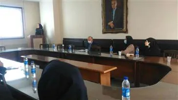 جلسه دفاع از پایان نامه خانم دکتر الهام کاظمی در اتاق دفاع پروفسور برزگر جلالی برگزار گردید 