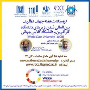 دعوتنامه گرامیداشت هفته جهانی کارآفرینی GEW