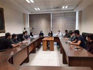 جلسه اعضای شورای صنفی و انجمن اسلامی دانشجویان دانشکده سال 1401