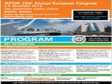 ISPOR 16th Annual European Congress