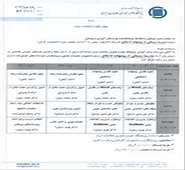 مدرسه زمستانی از پیشنهاده تا دفاع